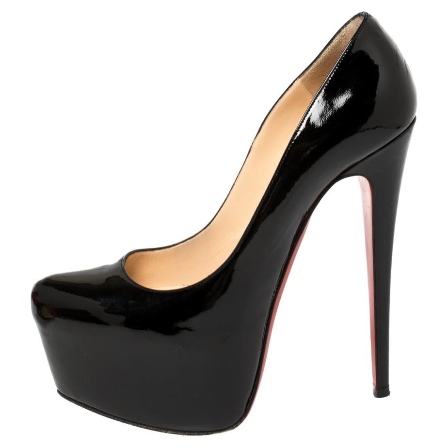 louboutin platform heel