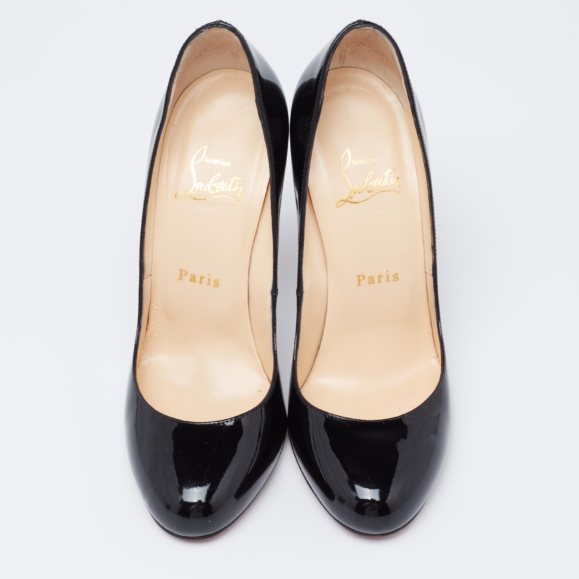 louboutin black pumps