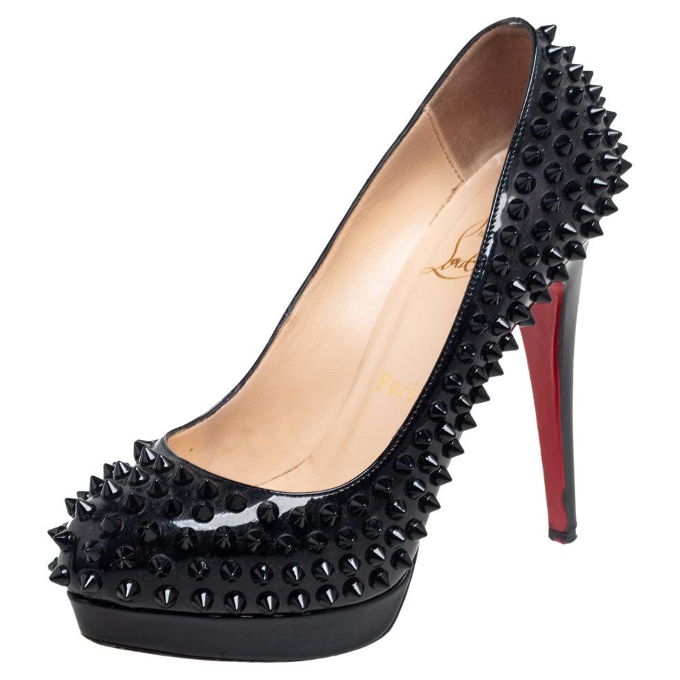 christian louboutin spike heels