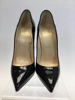 Christian Louboutin Black Patent Leather Heels