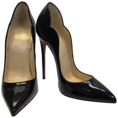 Christian Louboutin Black Patent Leather Heels