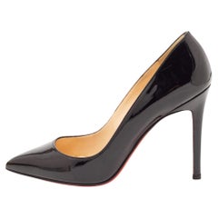 Christian Louboutin Black Patent Leather Pigalle Pumps Size 38 Christian Louboutin Black Patent Leather Pigalle Pumps Size 38