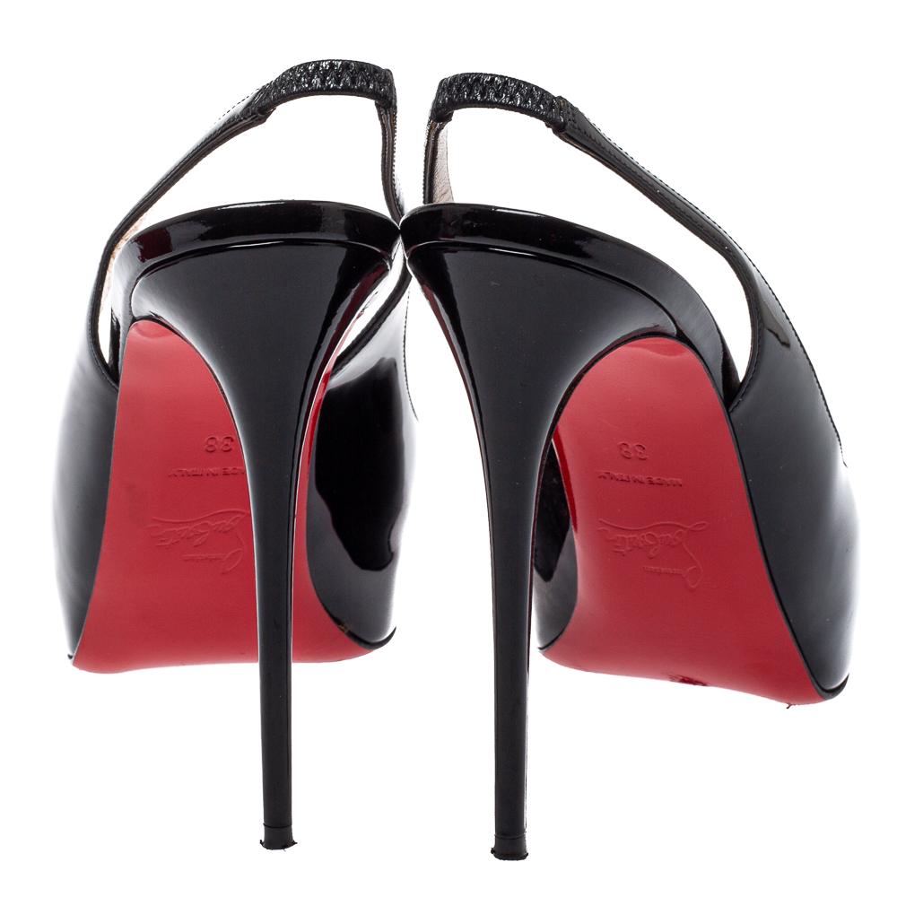 louboutin prive slingback