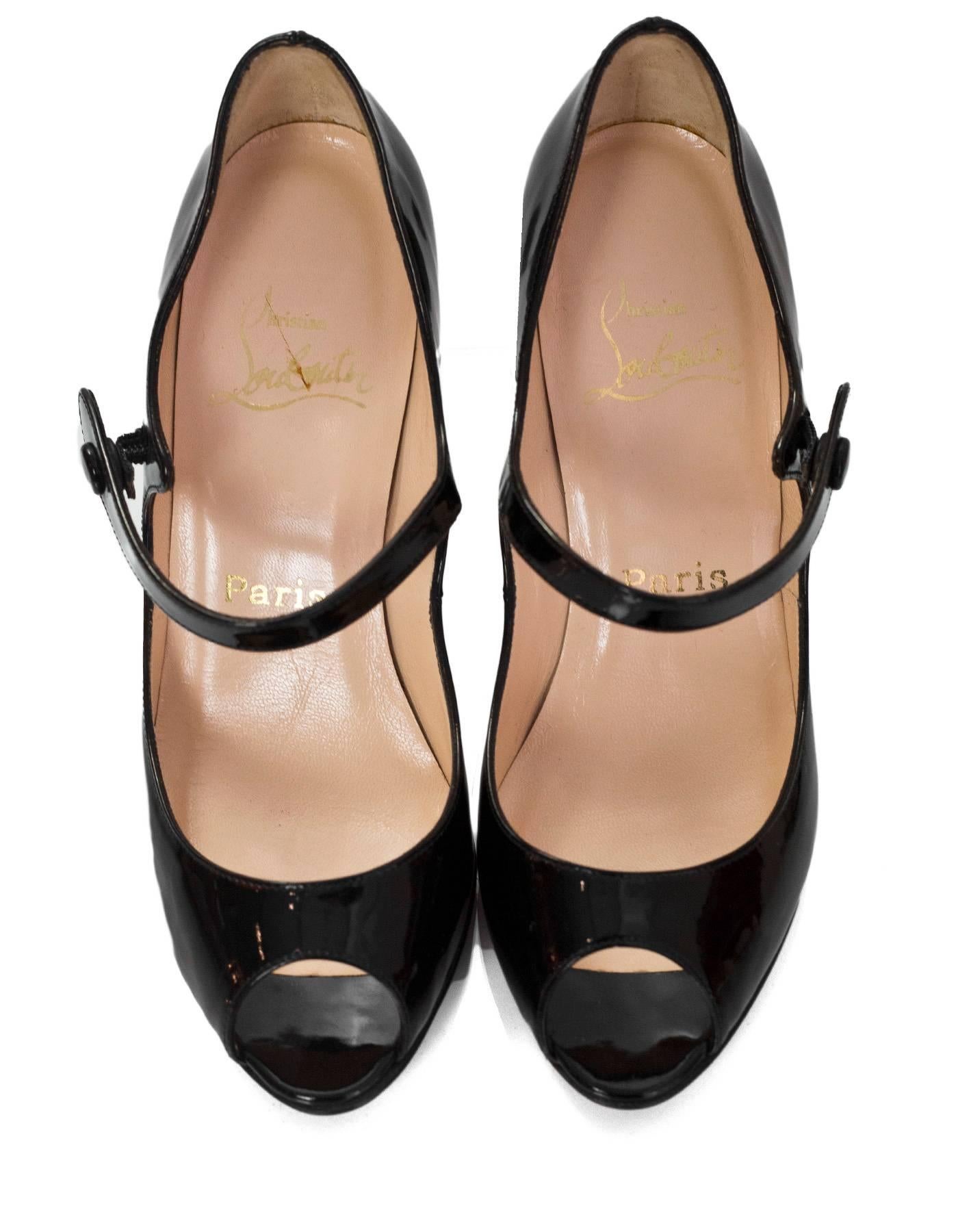 Peep toe mary jane heels clearance