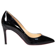 Christian Louboutin Black Patent Pigalle Pumps Size IT 37