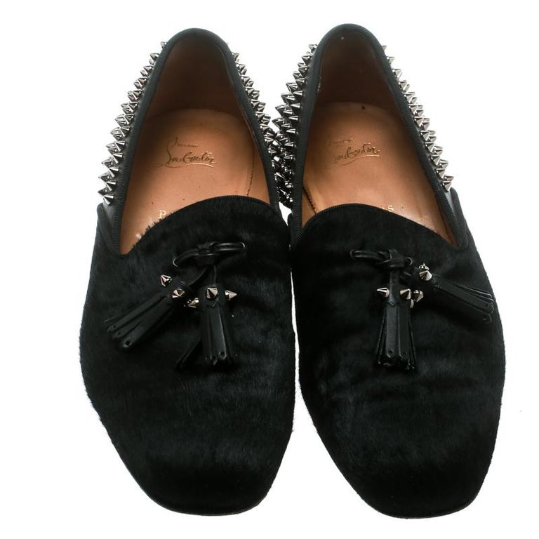 Christian Louboutin Pony Hair Dress Shoes - Men's 43