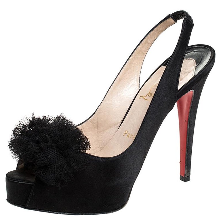 louboutin slingback sandals