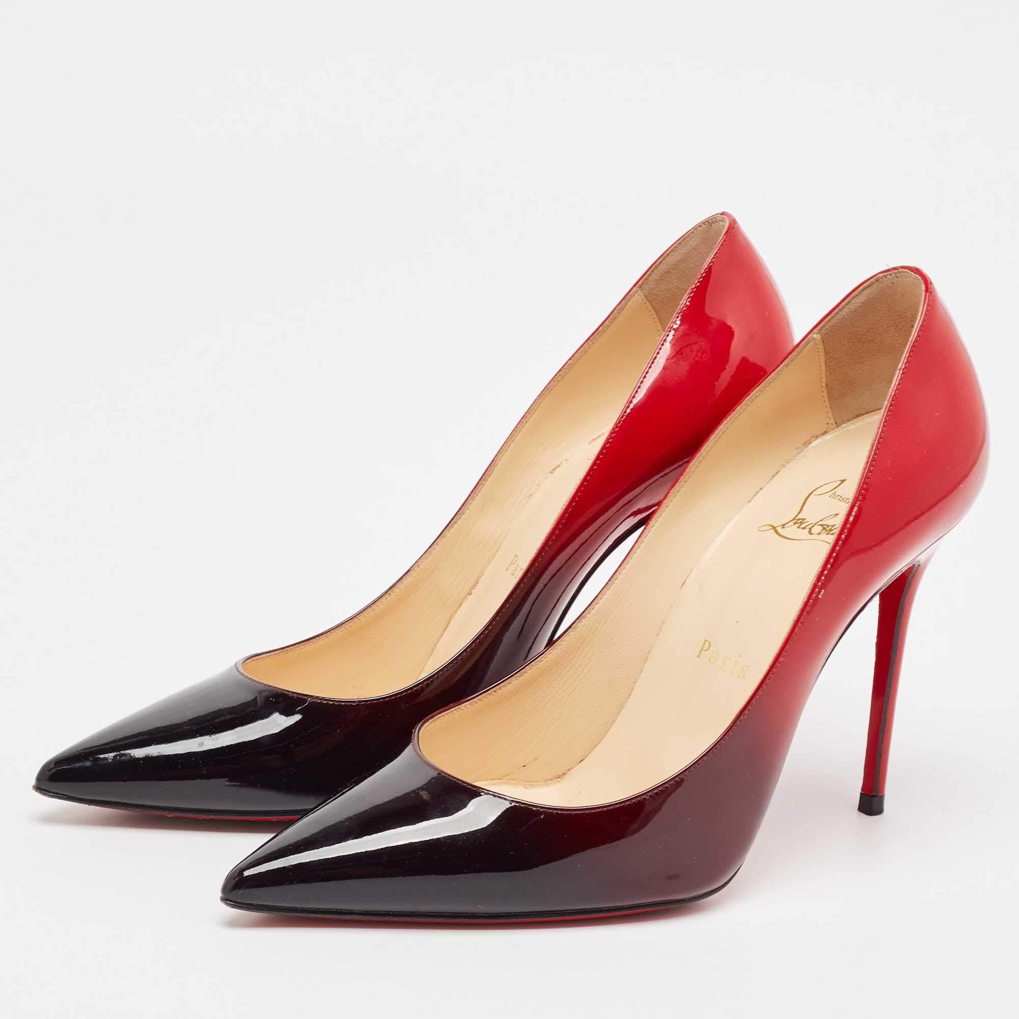 Curvaceous arches  a feminine appeal  and a well built structure define this set of designer pumps. Coming with comfortable insoles and sleek heels  style them with your favorite outfits.