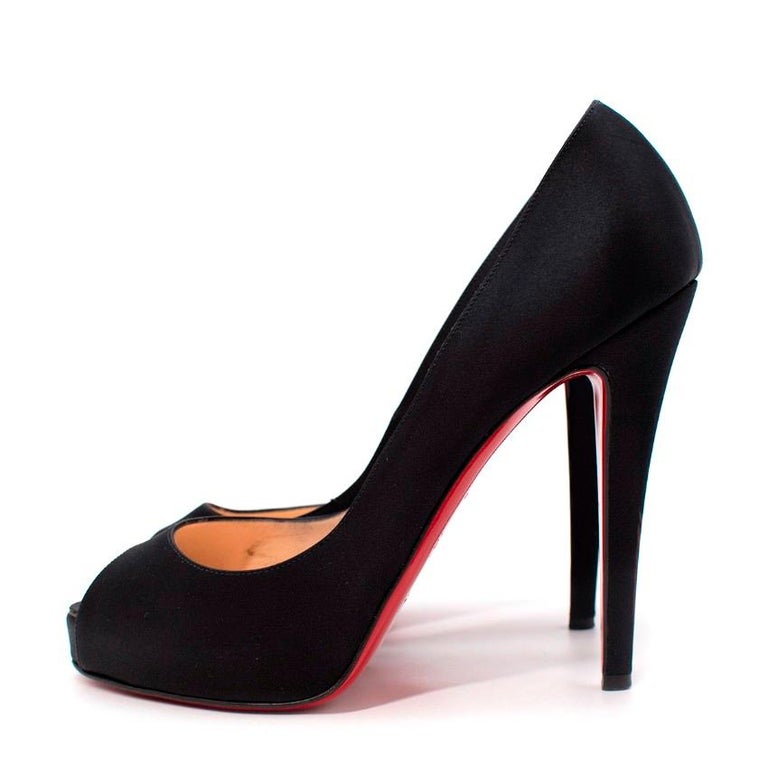 Heels Christian Louboutin Black size 8 US in Not specified - 24968733