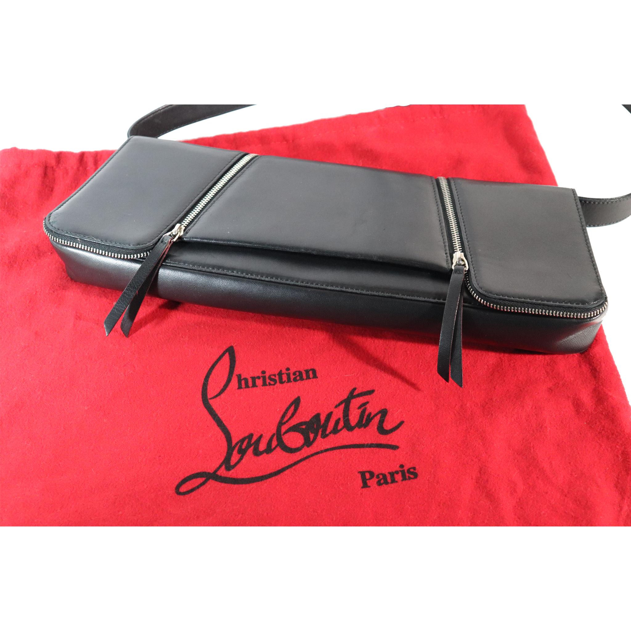 Christian Louboutin Black Shoulder Bag  For Sale 2