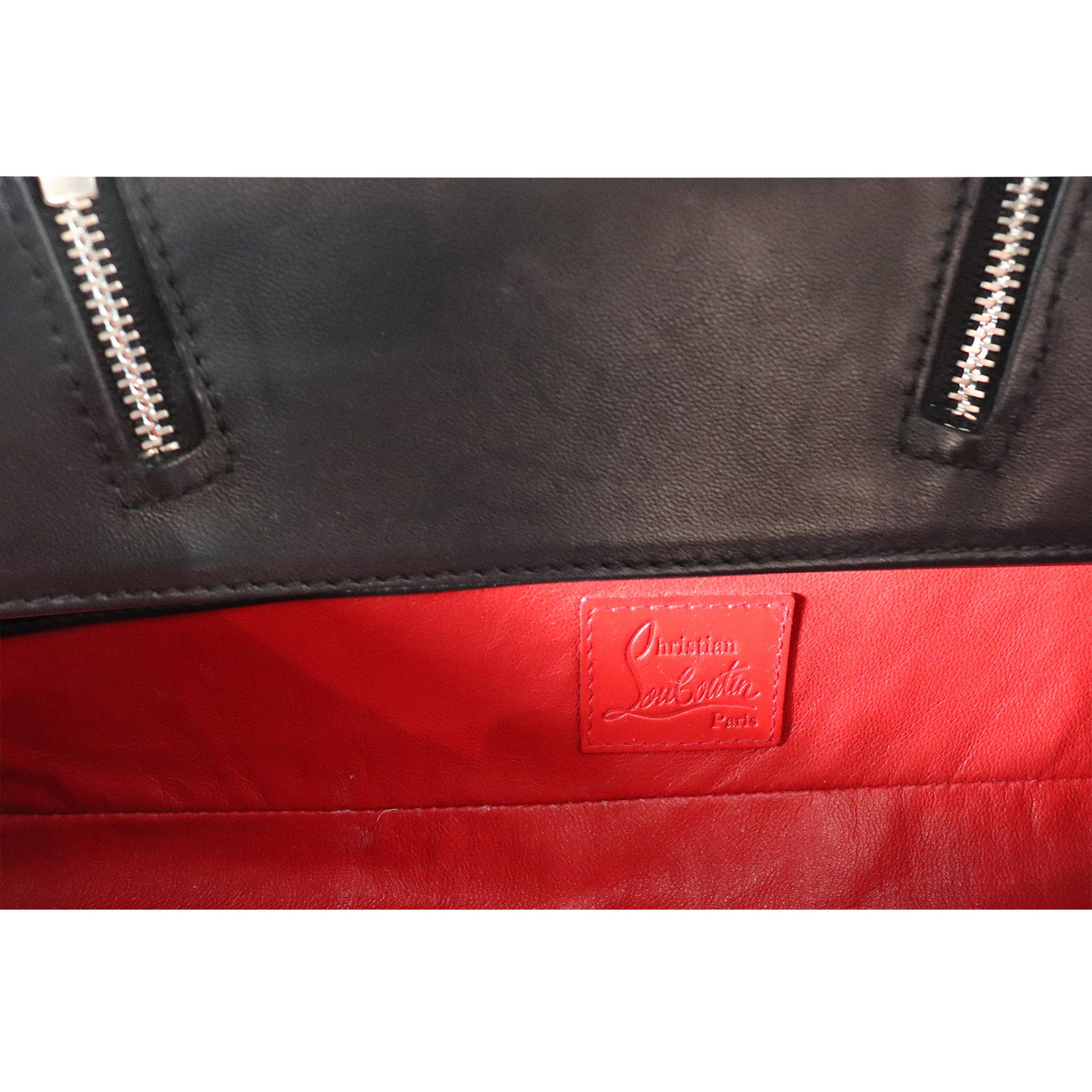 Christian Louboutin Black Shoulder Bag  For Sale 3