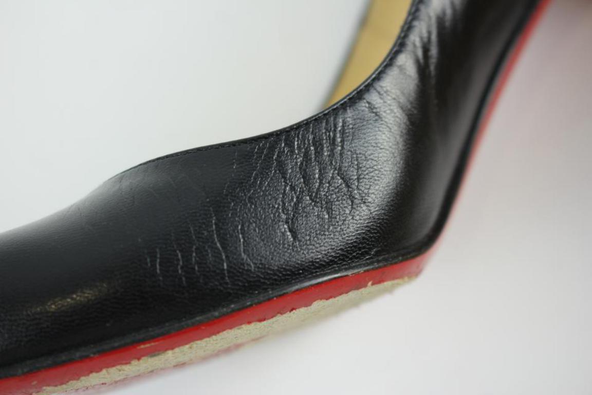 Christian Louboutin Black Simple 30cla1202 Pumps For Sale 6