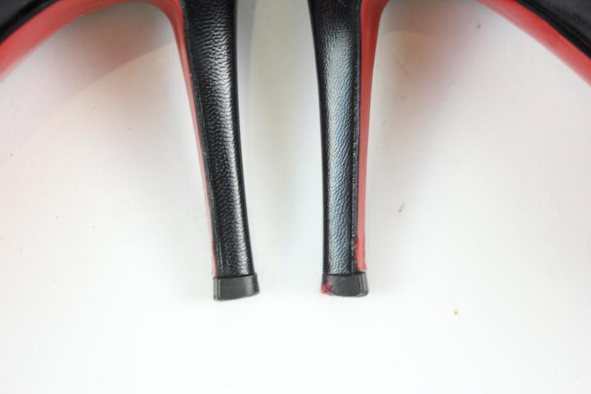 Christian Louboutin Black Simple 30cla1202 Pumps For Sale 2