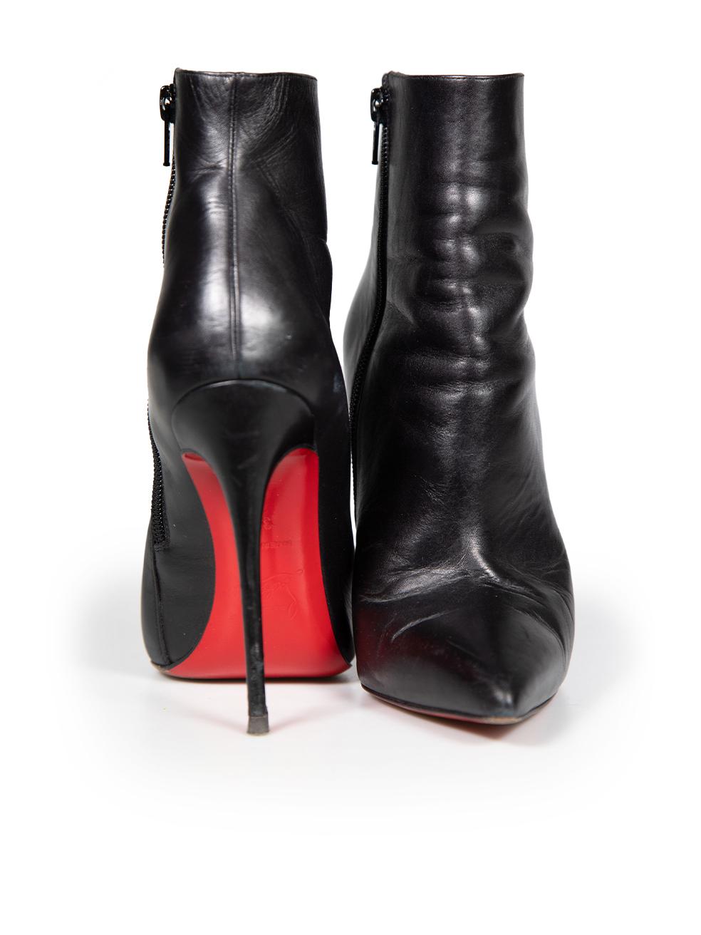 Christian Louboutin So Kate Booty 120 bottes noires taille IT 37 Bon état - En vente à London, GB