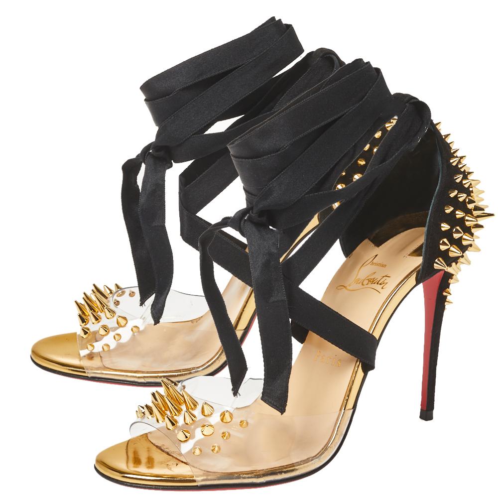 Christian louboutin barbarissima red sole sandals shop