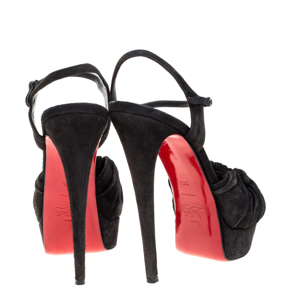 louboutin platform sandals