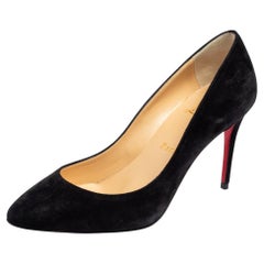 Christian Louboutin Black Suede Pumps Size 36