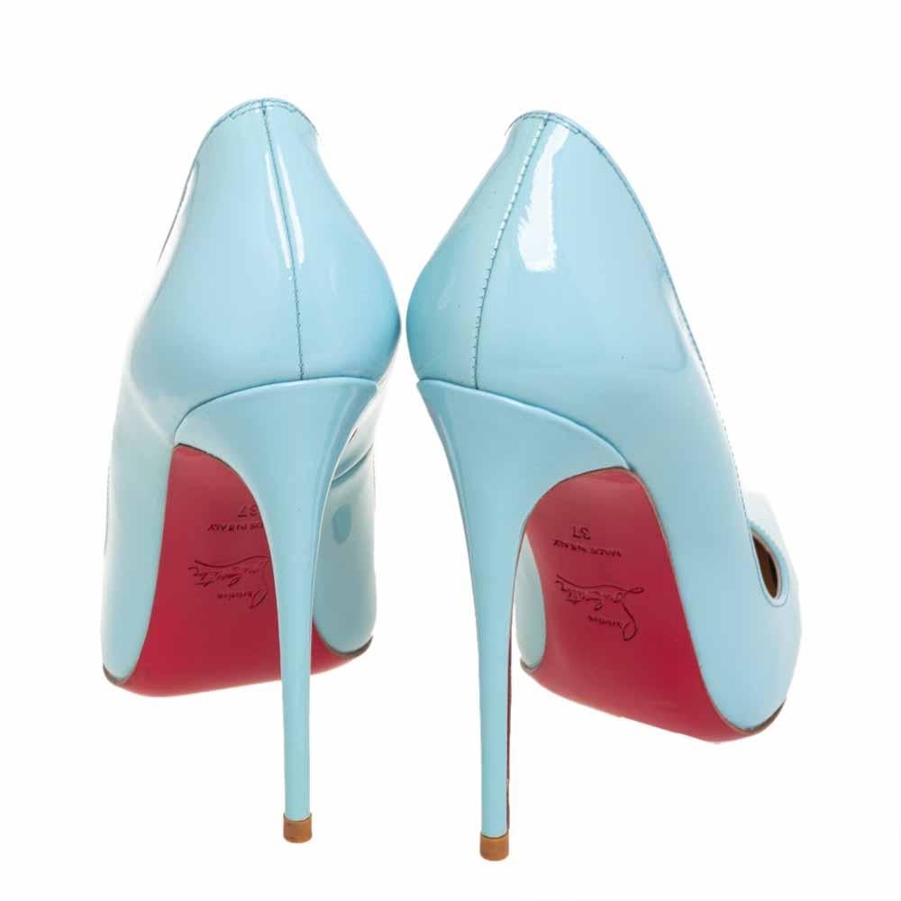 baby blue red bottoms