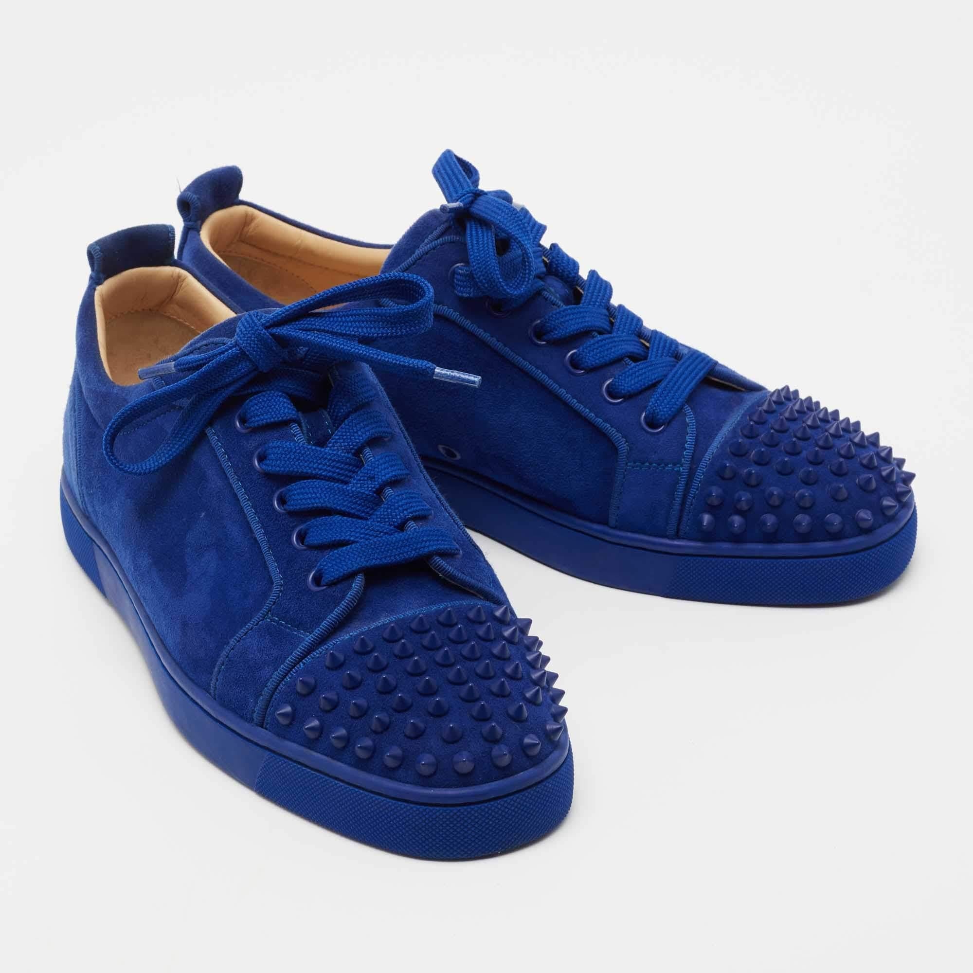 christian louboutin blue shoes