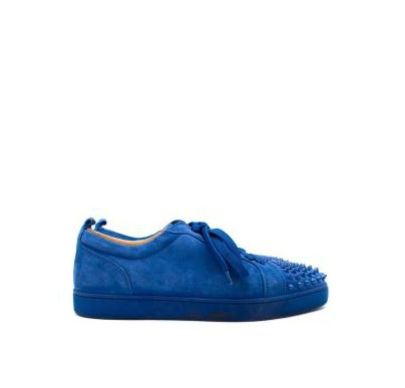 louboutin sneakers blue