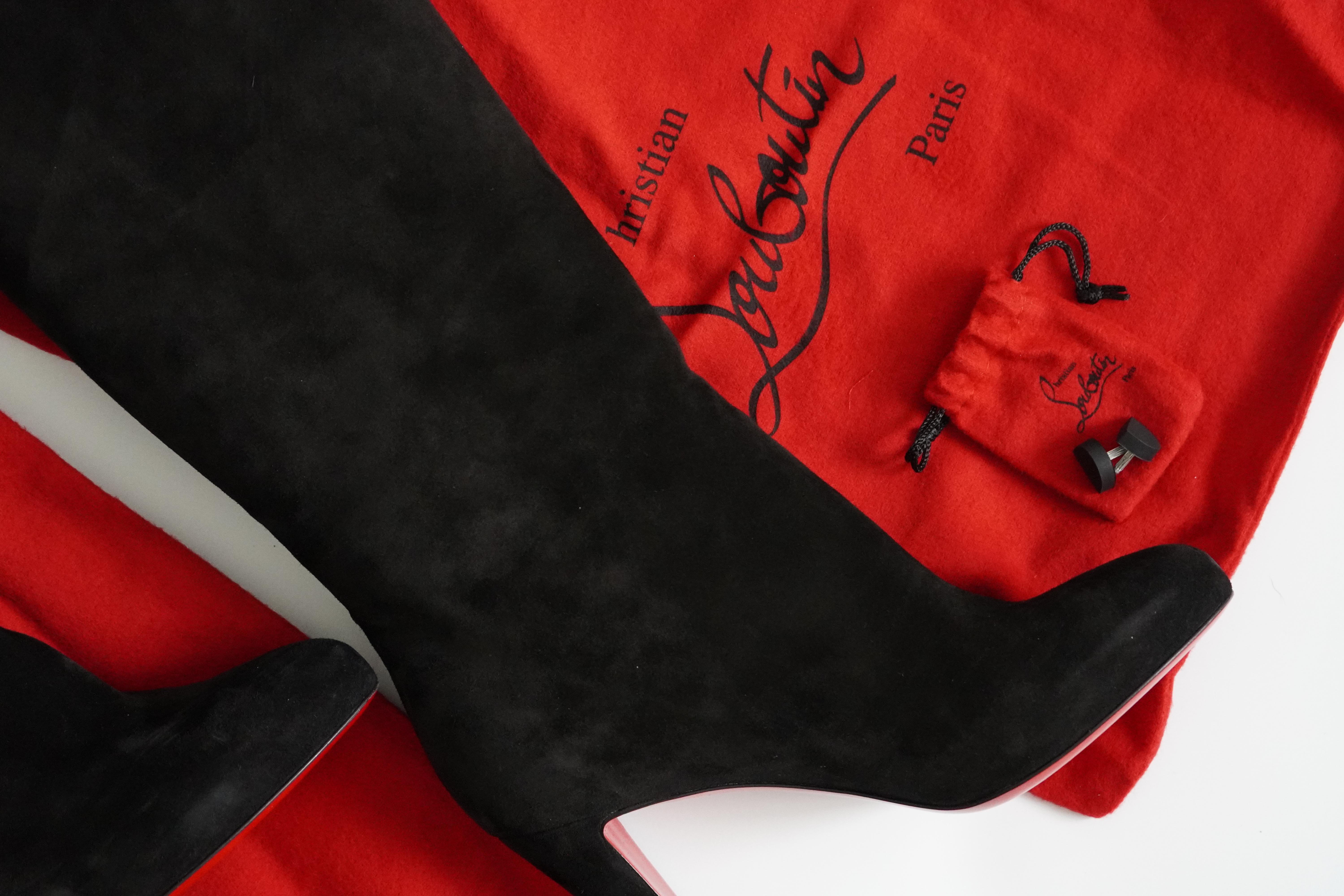 Christian Louboutin Boots DORIFIFA 85 VEAU VELOURS sz 41 4