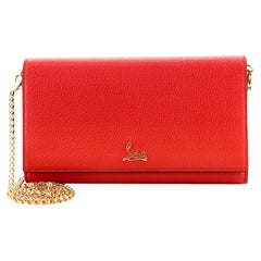 Christian Louboutin Boudoir Chain Wallet Leather