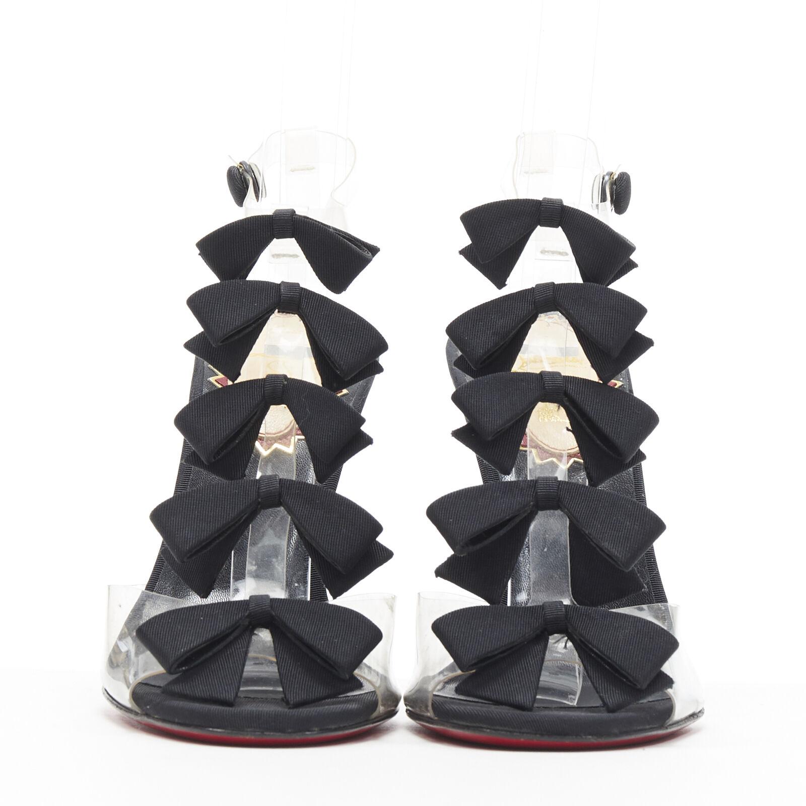 christian louboutin bow heels