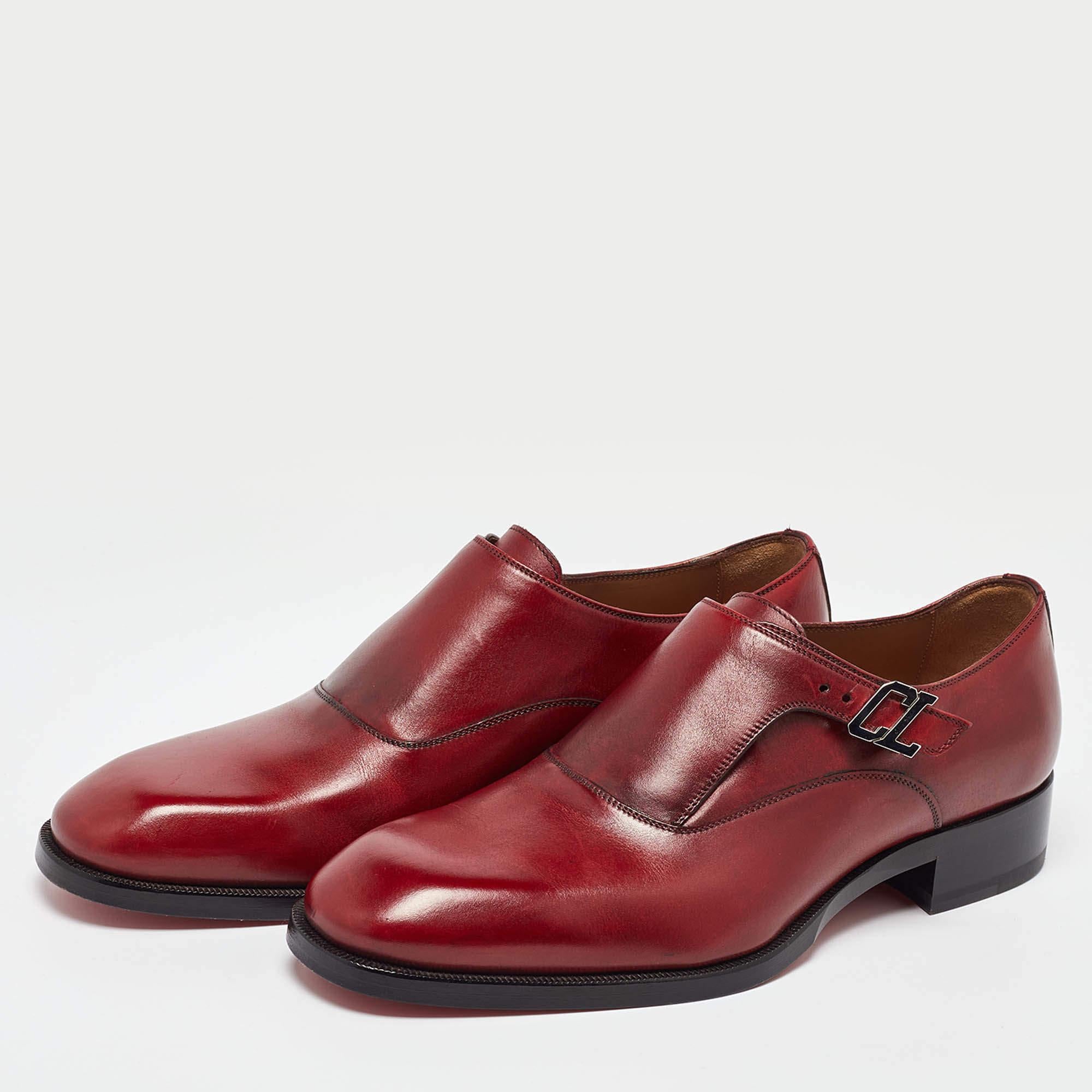 Practical fashionable and durable these Christian Louboutin loafers are carefully built to be fine companions to your everyday style. They come made using the best materials to be a prized buy.