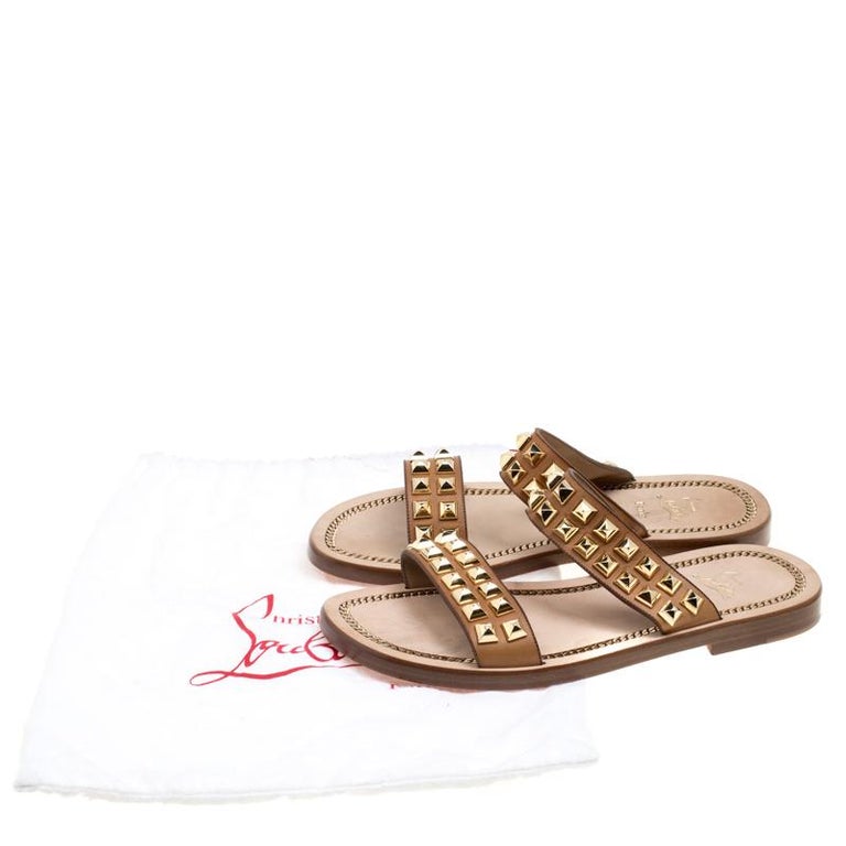 louboutin flat sandals