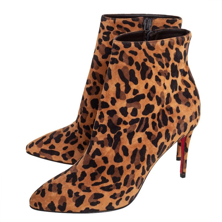 leopard christian louboutin shoes
