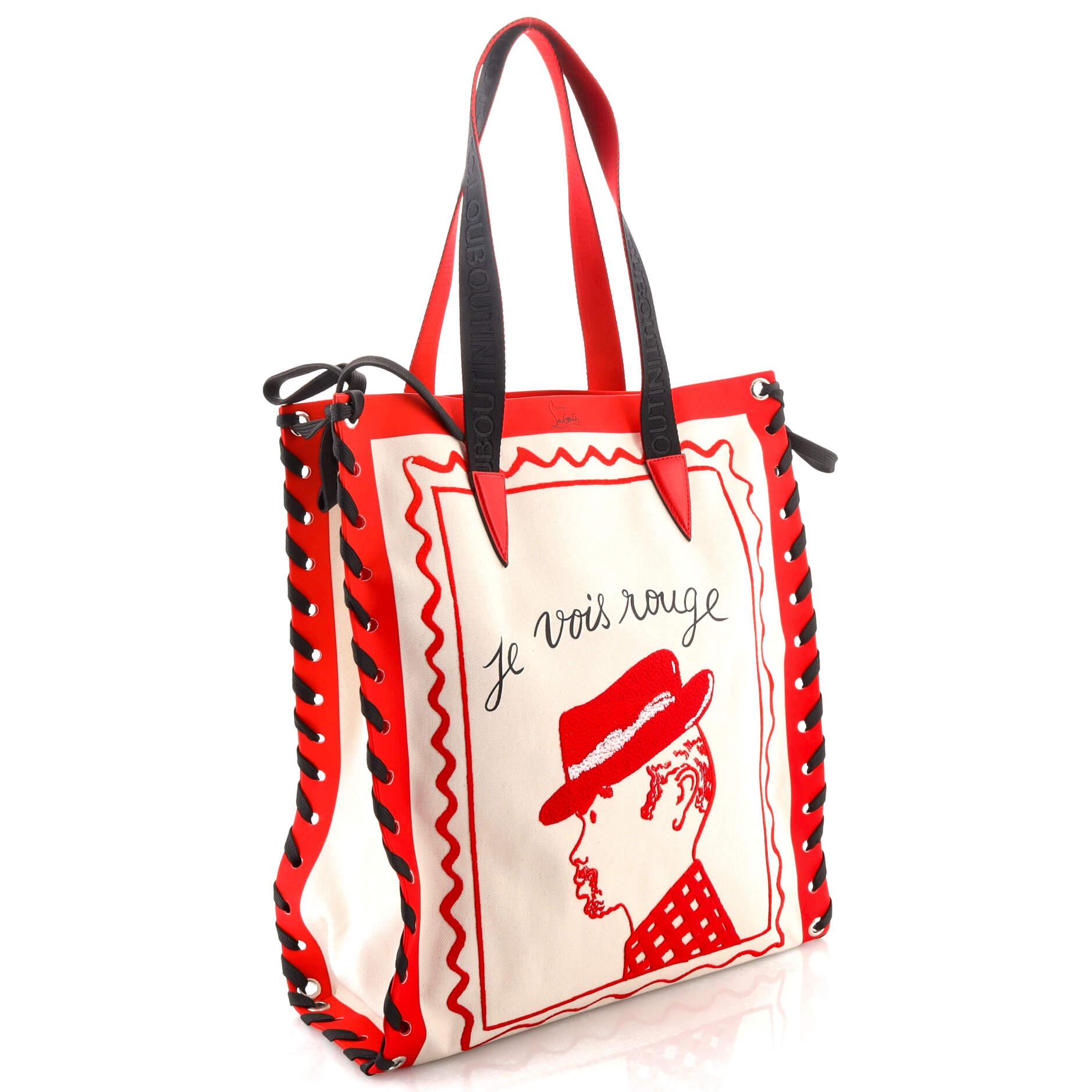 christian louboutin shopping bags