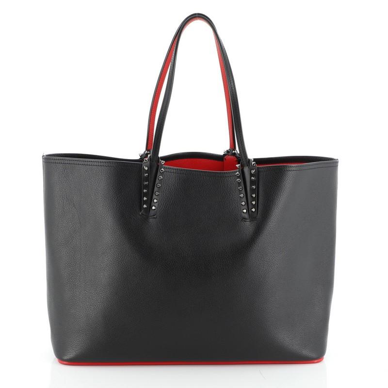Christian Louboutin Cabata East West Tote Leather Large In Good Condition In NY, NY