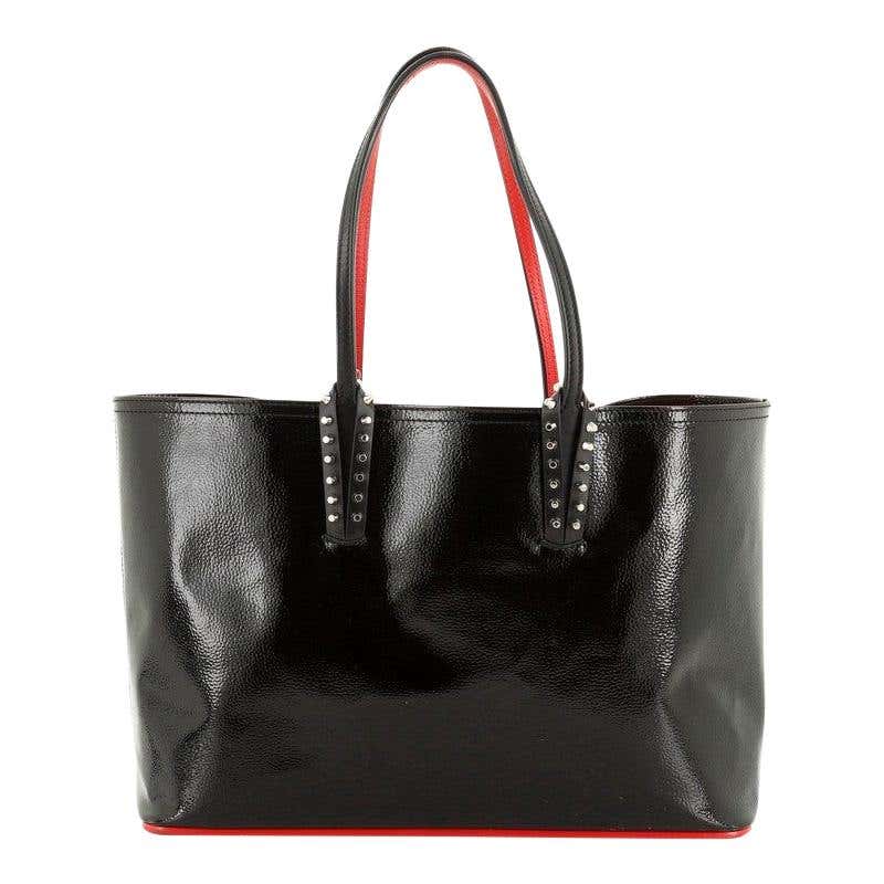 Christian Louboutin Cabata East West Tote Patent Small For Sale at 1stdibs