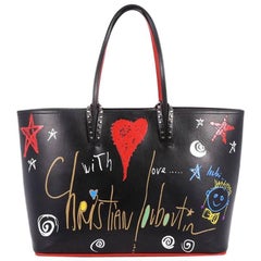 Christian Louboutin Cabata East West Tote en cuir imprimé Large