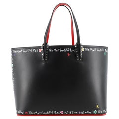 Christian Louboutin Cabata East West Tote Printed Leather Large