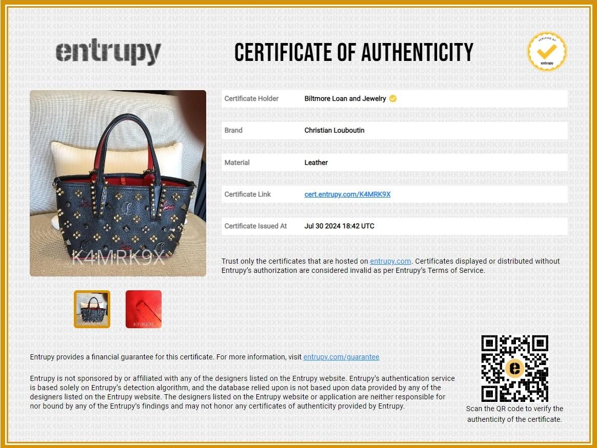 Christian Louboutin Cabata Mini Loubinthesky Studded East West Tote 6