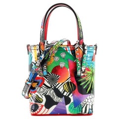 Christian Louboutin Cabata Tote Printed Patent Mini