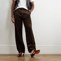 Christian Louboutin Cheliviss Low Boots Hair-on Calf 'Meuh' - Brown & White 44.5