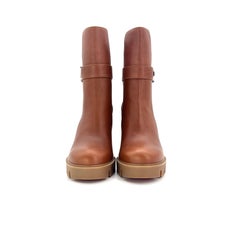 Christian Louboutin CL Chelsea Lug Sole Platform Ankle Boots 40