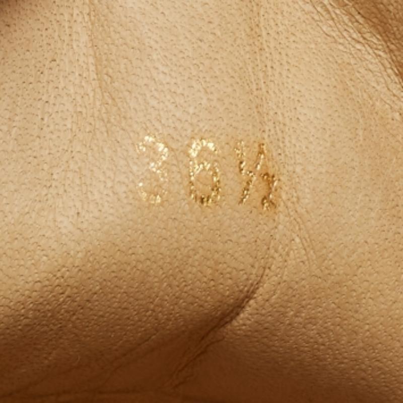 Christian Louboutin Grob Glitzer und Leder Gondoliere Turnschuhe Größe 36.5 im Angebot 3