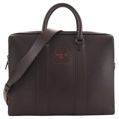 Christian Louboutin Convertible Laptop Briefcase Leather