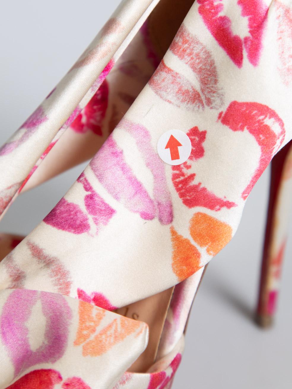 Christian Louboutin Cosmopump Lip Print Heels Size IT 35.5 3