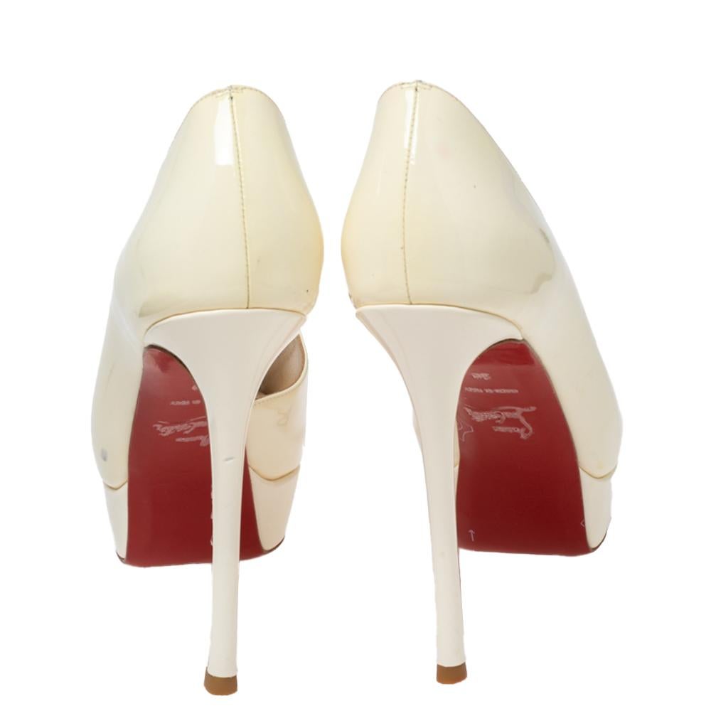 Cream red bottoms top