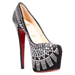 Christian Louboutin Crystal Decora Strass Pumps Size IT 38.5
