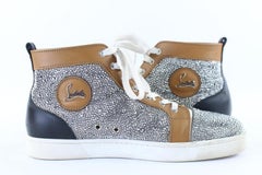Christian Louboutin Crystal Strass Louis High Top Sneaker 10clb1222 Boots/Bootie