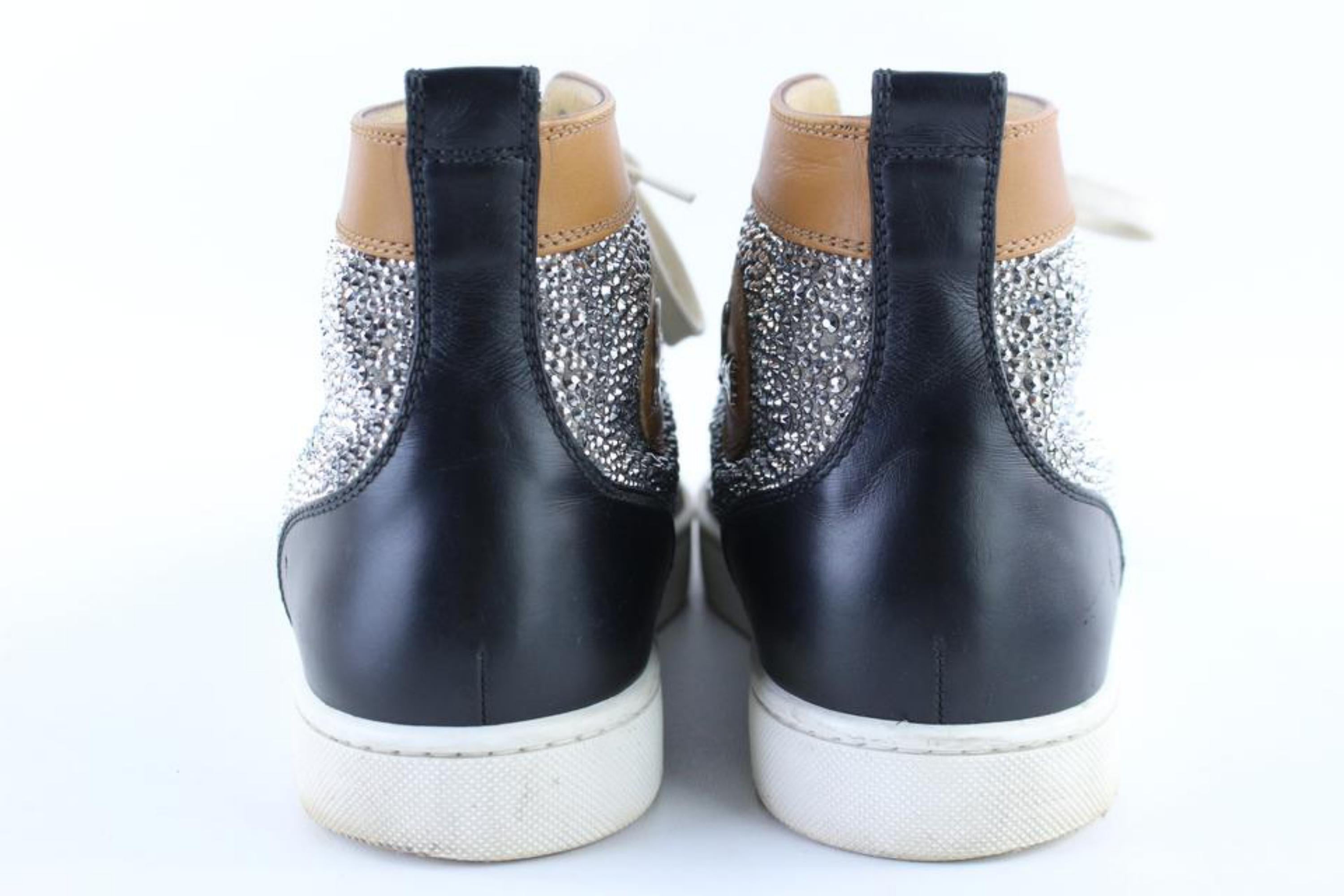 Christian Louboutin Crystal Strass Louis High Top Sneaker 10clb1222 Boots/Bootie For Sale 1