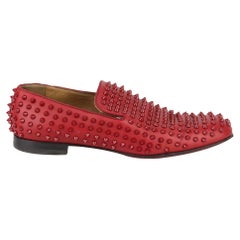 Christian Louboutin Dandelion Spiked Leather Loafers  EU 43.5 UK 9.5