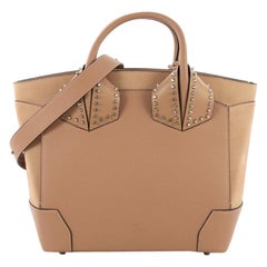 Christian Louboutin Eloise Satchel Spiked Leather Large