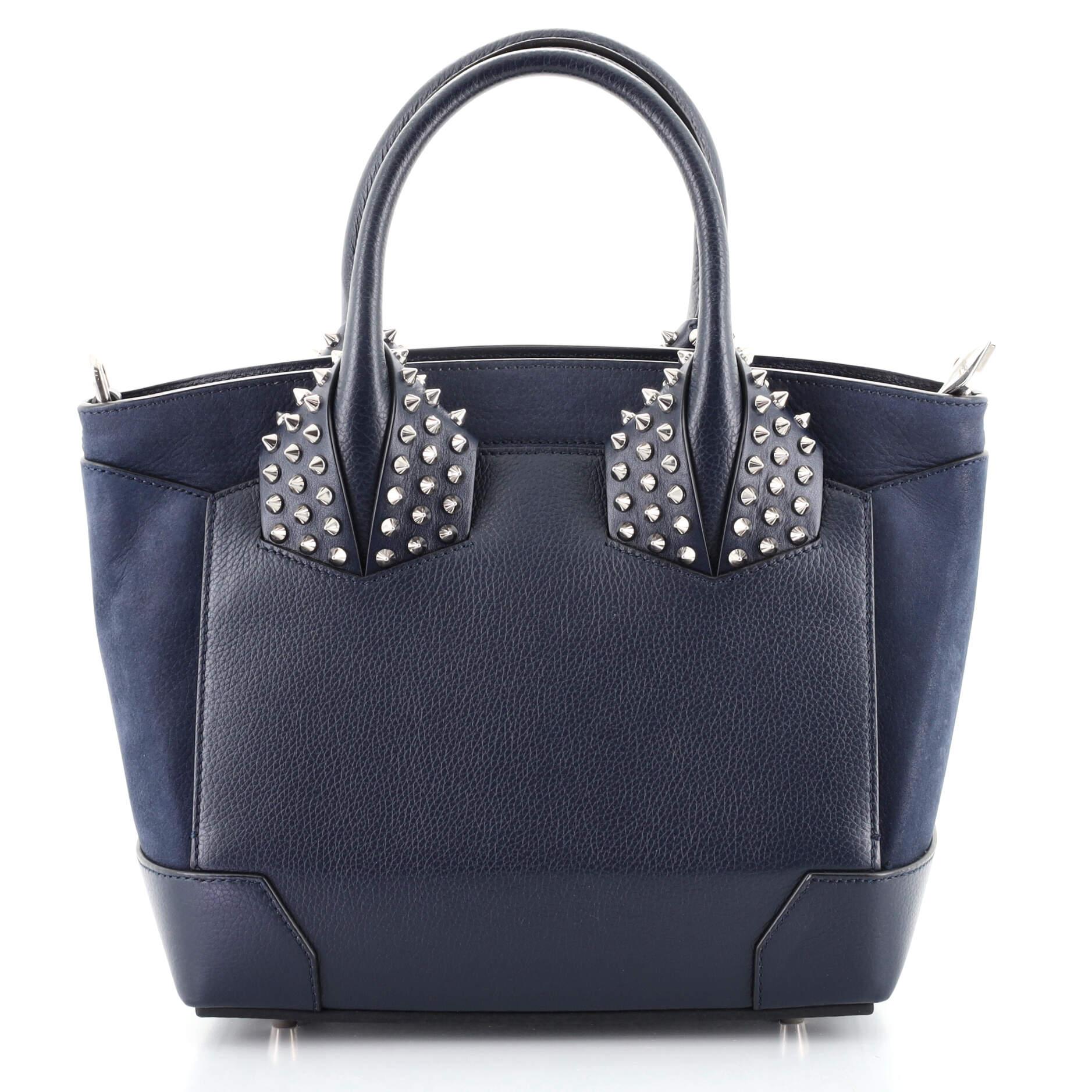 Christian Louboutin Eloise Tasche aus Leder mit Spiked-Muster Klein (Schwarz)