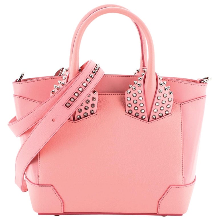 Christian Louboutin Eloise Satchel Spiked Leather Small at 1stDibs